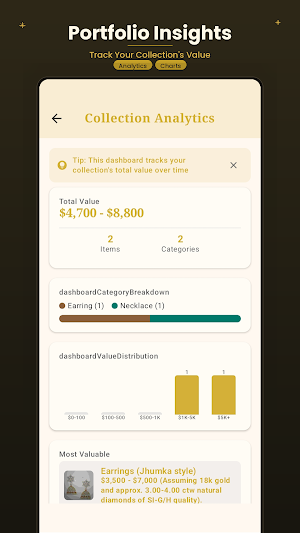 Jewelry Identifier - Appraisal Screenshot 3