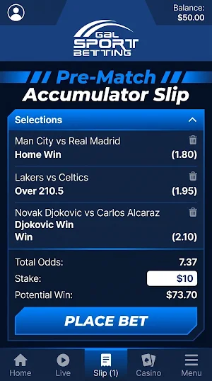 Gal Sport Betting Screenshot 1