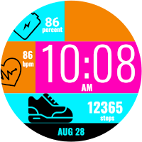 Bubble Gum Watch Face