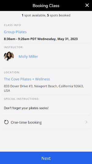 The Cove Pilates and Wellness Screenshot 3