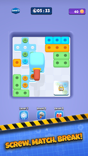 Screw Block Sort Screenshot 1
