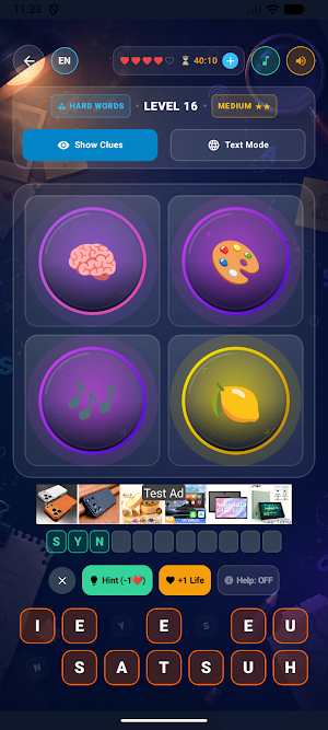 4 Pics 1 Word 2026 PUZZLE Screenshot 1