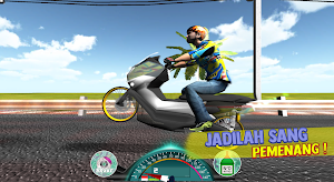Indonesian Drag Bike Racing - Drag Indonesia 210m Screenshot 1