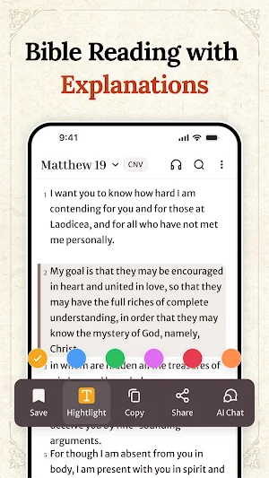 Bible Daily, KJV+ Audio&Prayer Screenshot 1