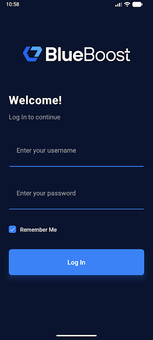 BlueBoost Mobile Screenshot 1