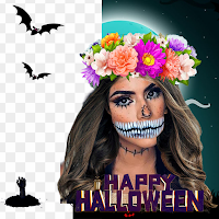Halloween makeup photo editor