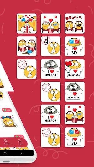Movie Emoji Stickers Screenshot 2
