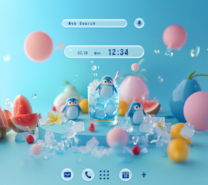 Penguin Adventure Theme +HOME Screenshot 0