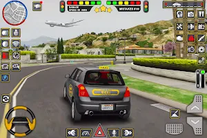 US Taxi Game 2023: Taxi Driver Screenshot 0