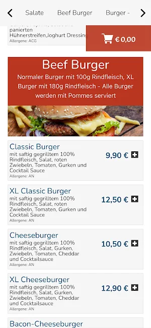 Texas XL Burger Screenshot 1