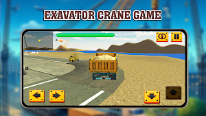 Excavator Crane Game Screenshot 0