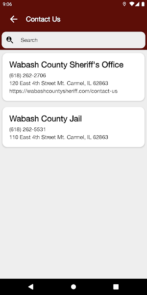 Wabash County Sheriff's Office Screenshot 2