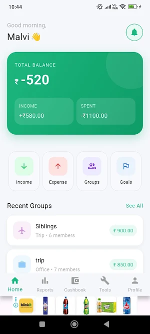 MoneyWise Screenshot 2