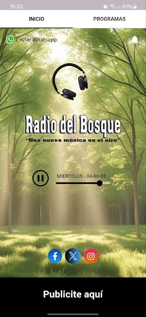 Radio del Bosque Screenshot 1
