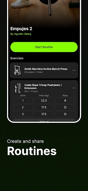 TraiNow Screenshot 1
