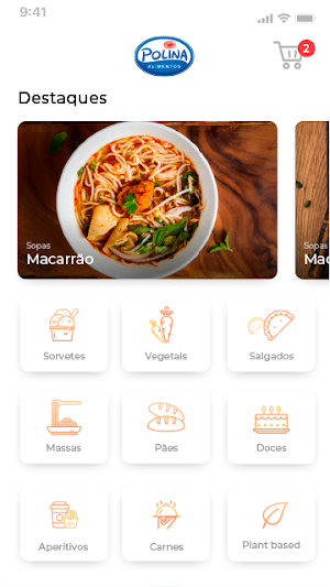 Polina Alimentos Screenshot 1