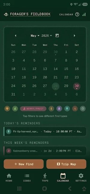 Forager's Fieldbook Screenshot 1