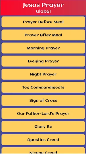 Jesus Prayer English Screenshot 3