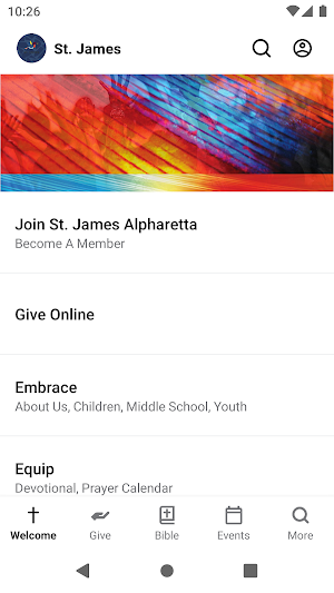 St. James Alpharetta Screenshot 0