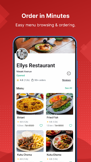 Sasa Food Screenshot 2