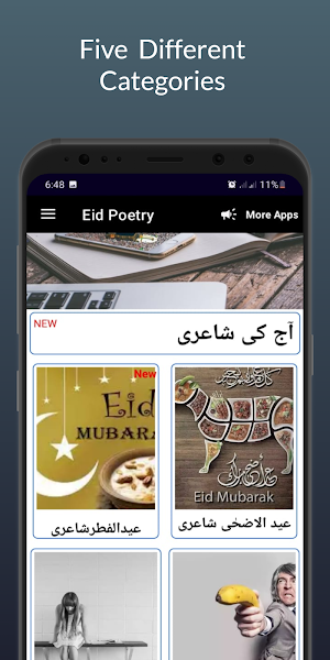 eid poetry funny, sadعید شاعری Screenshot 1