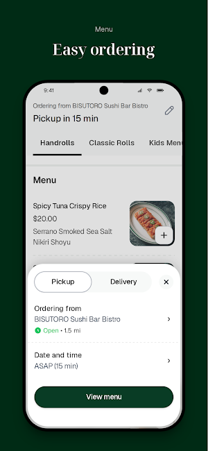 BISUTORO Sushi Bar Grill Screenshot 2