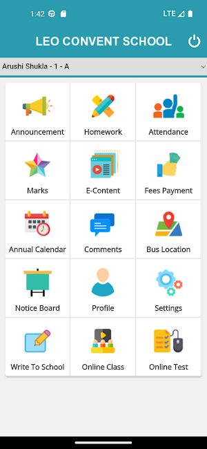LEO CONVENT SCHOOL Screenshot 1
