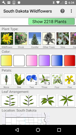 South Dakota Wildflowers Screenshot 0
