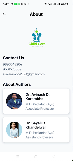 Applied Clinical Pediatrics Screenshot 1