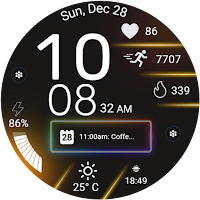 ZRU07 Watch Face for Wear OS