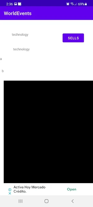 WorldEvents Screenshot 2