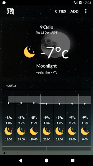 Norway weather Screenshot 0