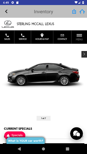 Sterling McCall Lexus Screenshot 3