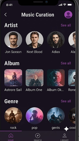 MusiChic-Offline Music Player Screenshot 0