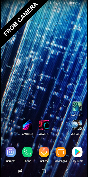RAINY Photos Live Wallpaper Screenshot 1