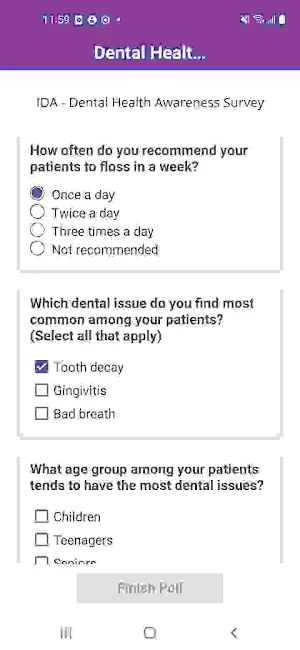 IDA POLLS Screenshot 1