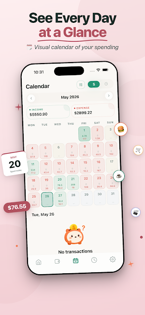 Money2Time: Expense Tracker Screenshot 1