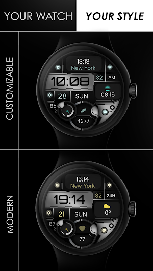 Dream 137 Digital Watch Face Screenshot 0