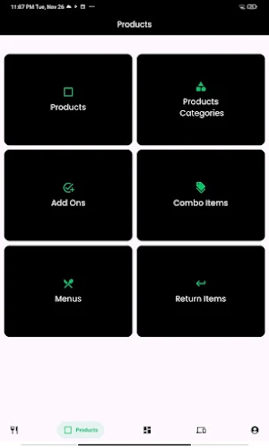 Back Office SkyPOS Screenshot 2
