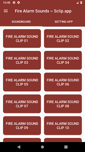 Fire Alarm Sound Collections ~ Sclip.app Screenshot 0