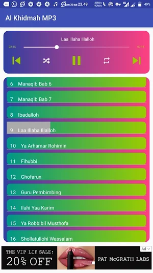 Al Khidmah Mp3 Offline Screenshot 2