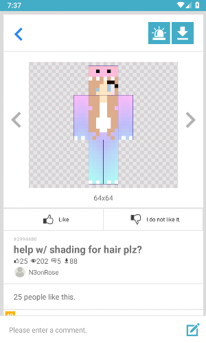 MCPE Skin World for Minecraft Screenshot 3