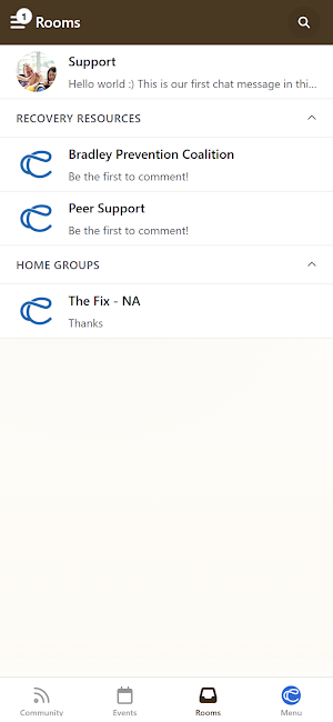 Rustic Refuge Recovery Comm Screenshot 1