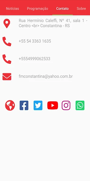 Rádio Constantina FM 104.9 Screenshot 3