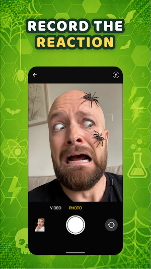 Bug Crawl: Funny Face Filters Screenshot 2
