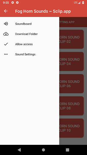 Foghorn Sound Collections ~ Sclip.app Screenshot 3