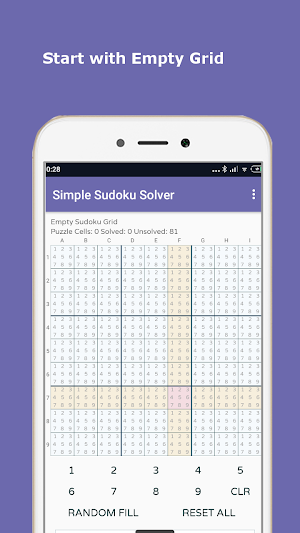 Simple Sudoku Solver Screenshot 1