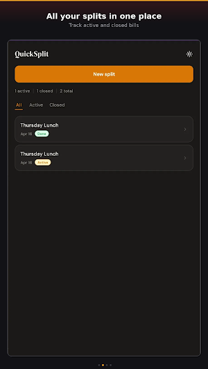 QuickSplit Screenshot 1