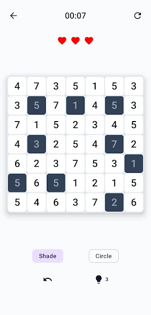 Hitori: Number Logic Puzzle Screenshot 1