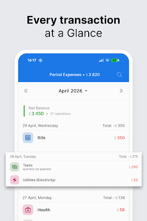 Monetix: Expense & Budget Screenshot 2